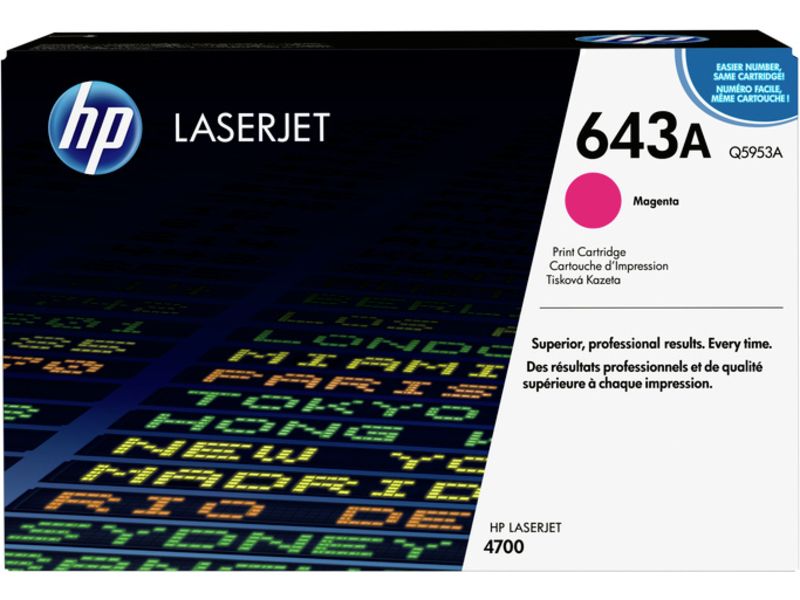 HP 643A Magenta Toner (Q5953A)