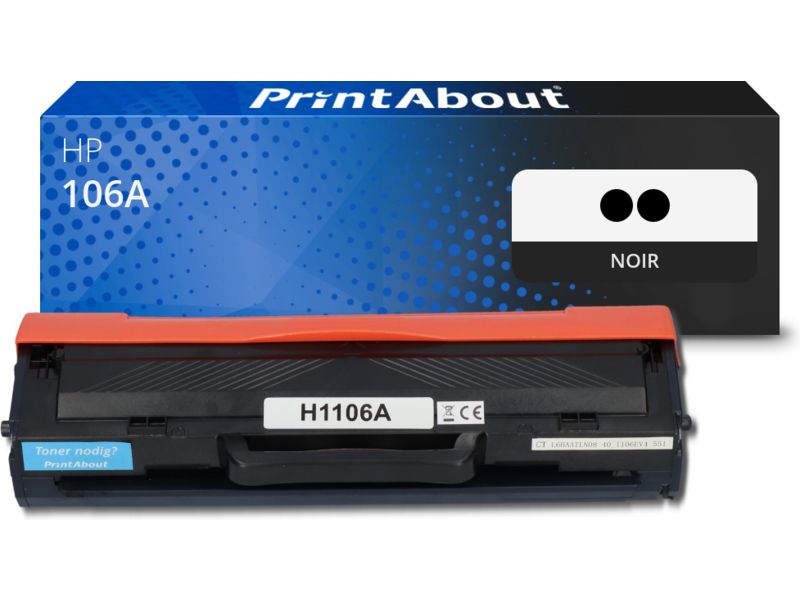 Toner compatible HP 106A Noir (W1106+1106) - Multipack