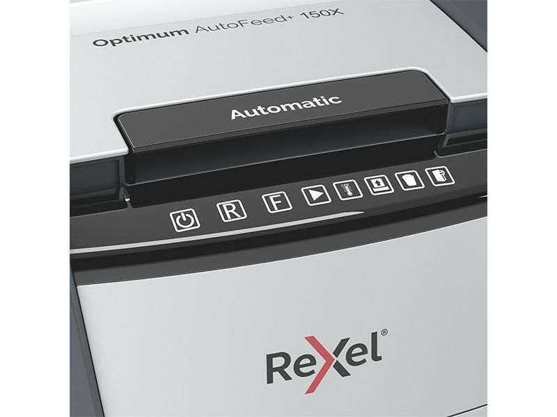 Déchiqueteuse de papier Rexel Optimum Auto+ 150X