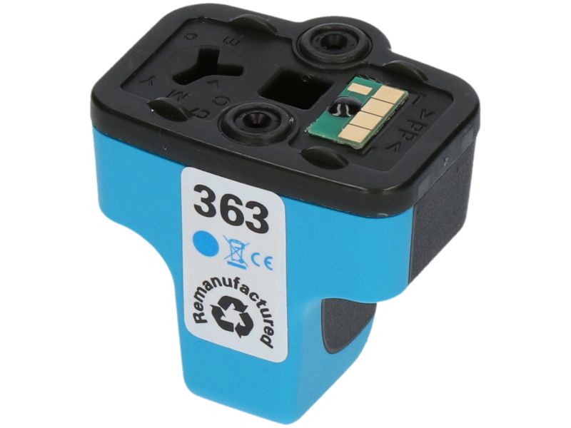 Cartucho de tinta PrintAbout compatible con HP 363 - Cian (C8771EE)