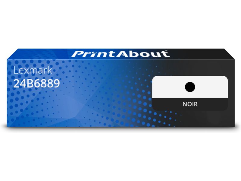 Toner Lexmark Compatible 24B6889 - Noir - PrintAbout