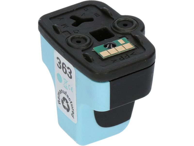 Cartucho compatible PrintAbout HP 363 - Cian claro