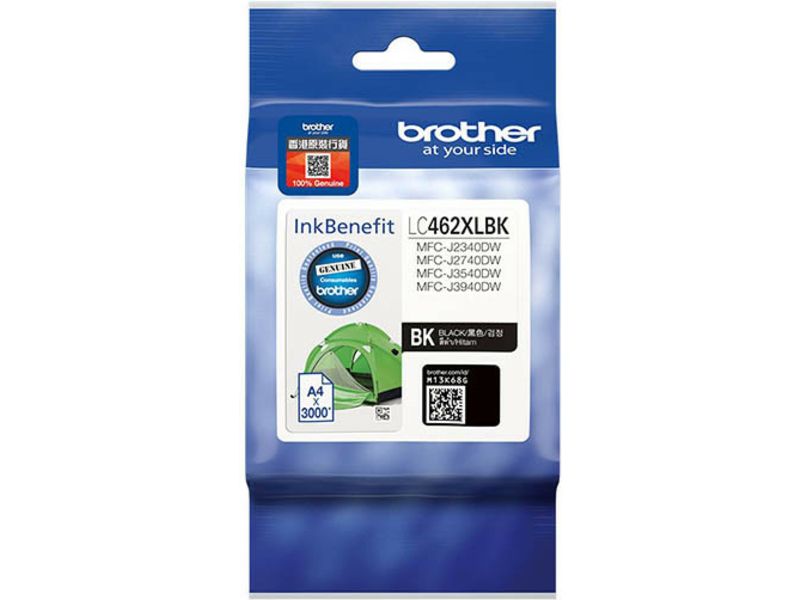 Cartucho de tinta Brother LC-462XLBK - Negro - Alta capacidad