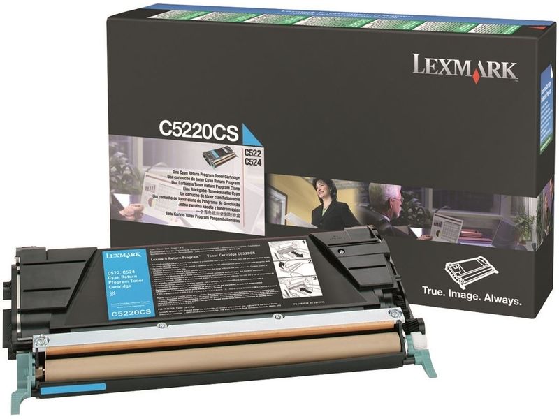Toner Lexmark C5220CS Cian