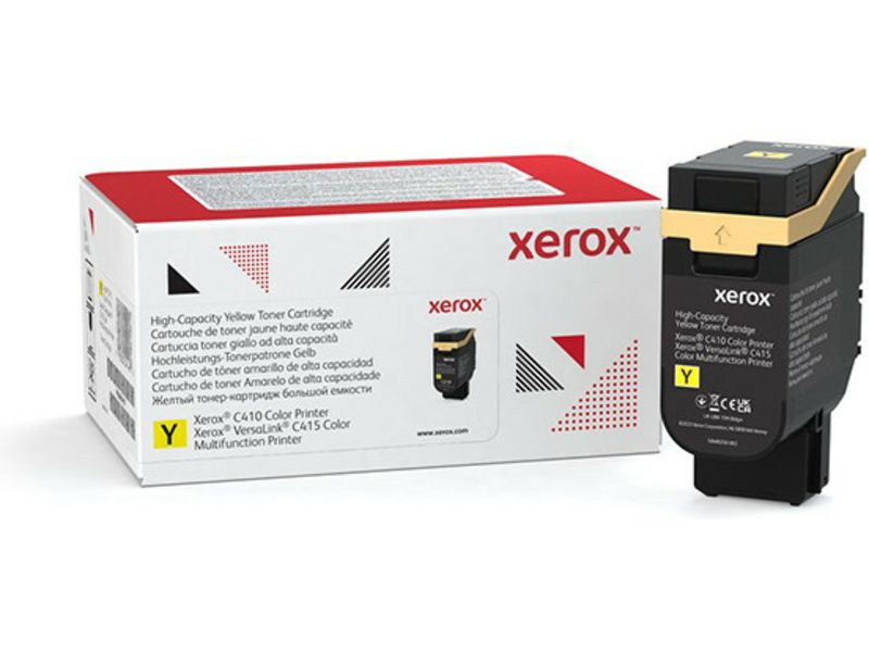 Cartouche toner Xerox Jaune Haute Capacité