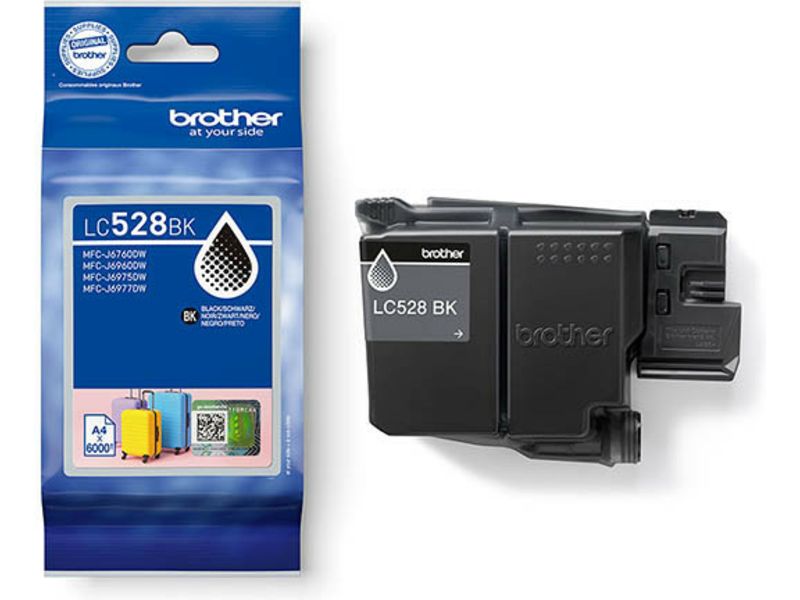 Cartucho de tinta Brother LC-528BK - Negro - Gran capacidad