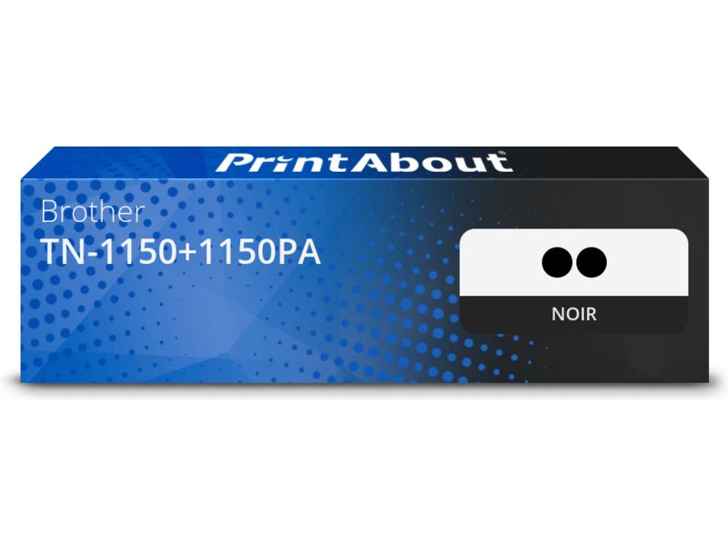 Brother TN-1150+1150PA Compatible Toner - Black - Multipack
