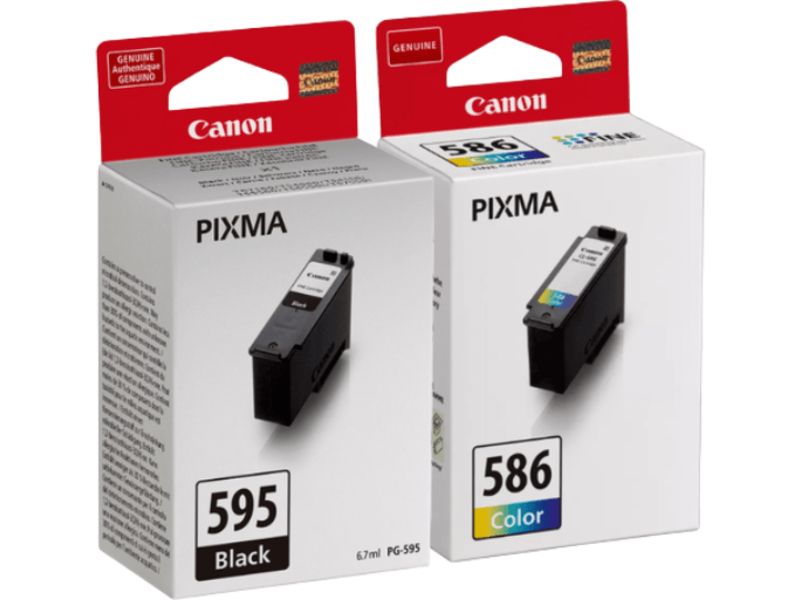 Canon PG-595/CL-586 Photo Value Pack - Black + 3 Colors - Ink Cartridge - Multipack