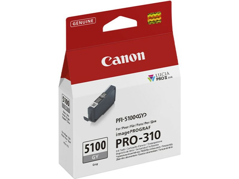 Canon PFI-5100 Grey Ink Cartridge