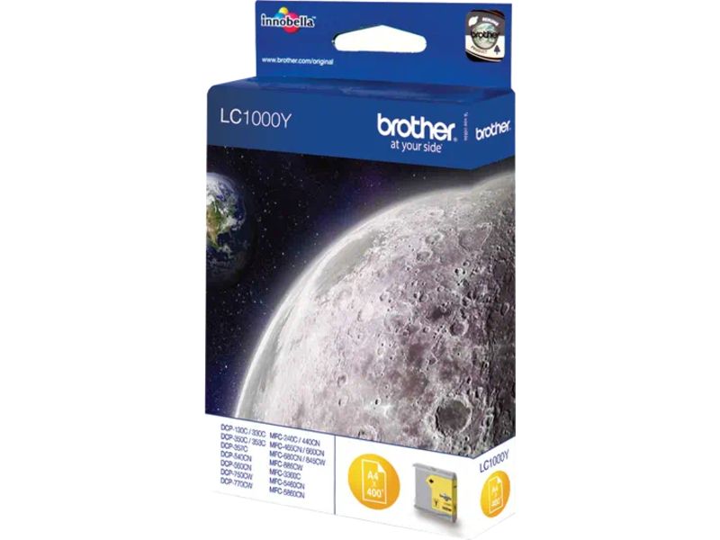 Brother LC-1000Y - Yellow - Ink Cartridge