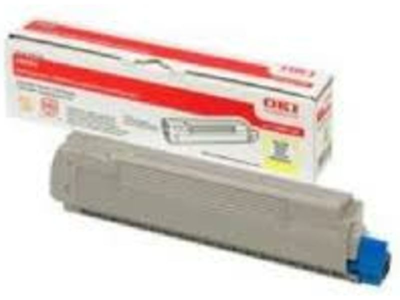 Toner OKI Jaune - Réf. 43487709