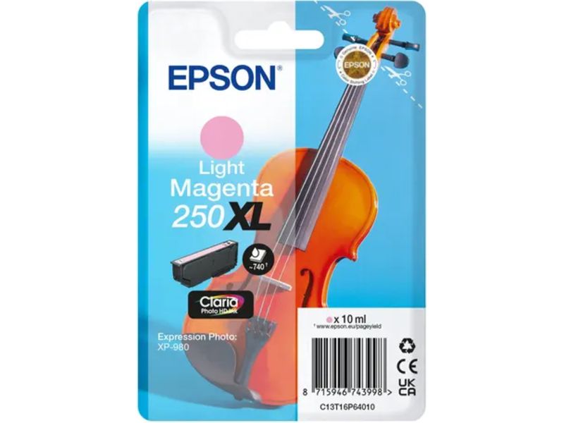 Epson 250XL Magenta Ink Cartridge - High Capacity