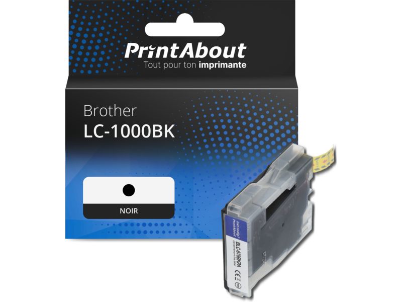 Cartouche d'encre Brother LC-1000BK - Noir