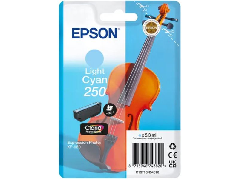 Cartucho de tinta Epson cian claro C13T16N54010