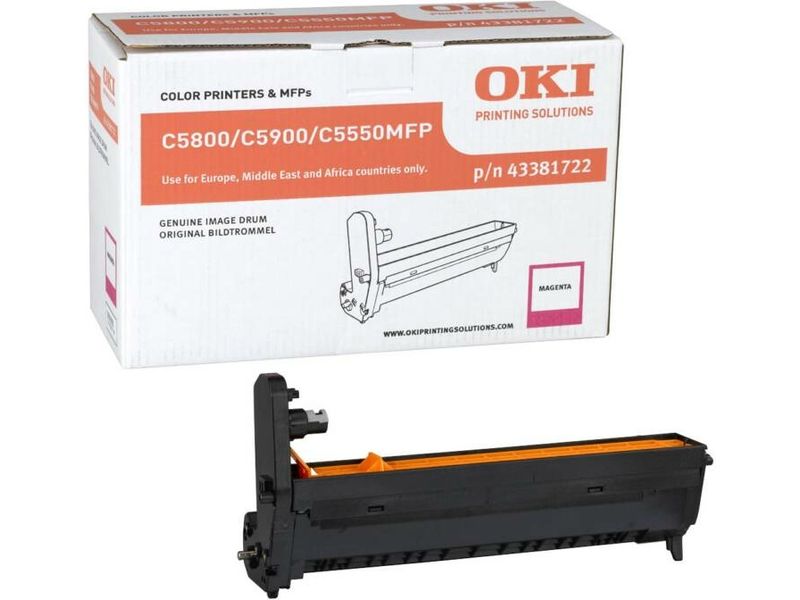 Cartouche de toner OKI Magenta (43381722)