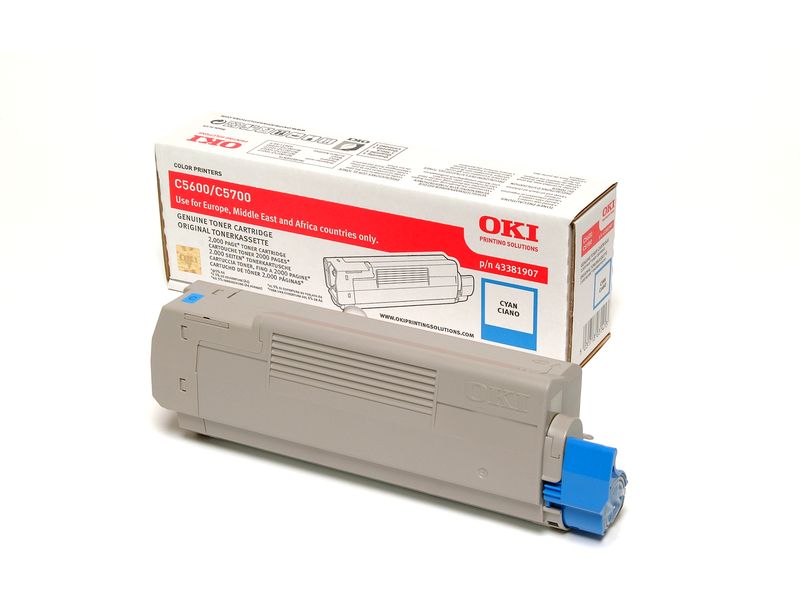 OKI Cyan Toner (43381907)