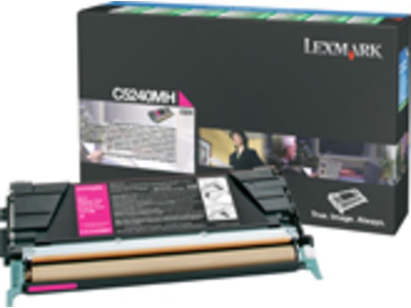 Tonner Lexmark C5240MH Magenthe - Grande capacité