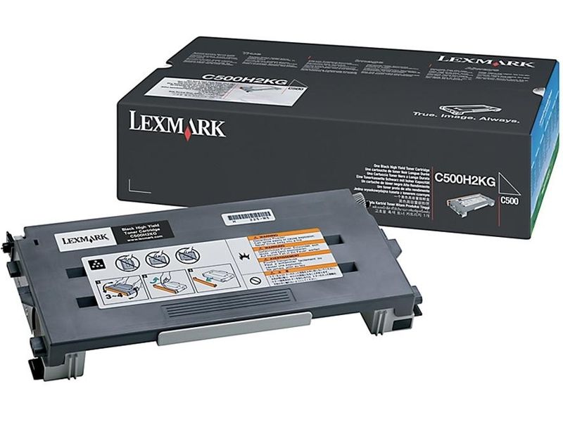 Lexmark C500H2KG Black Toner - High Capacity