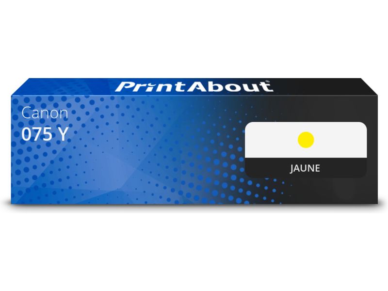 Toner amarillo compatible Canon 075 Y - PrintAbout