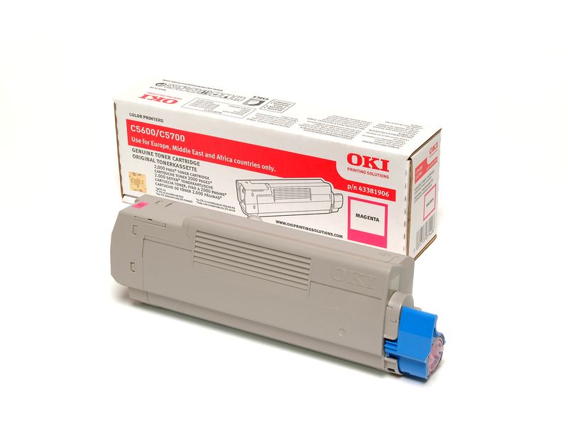 Cartouche de toner OKI Magenthe (43381906)