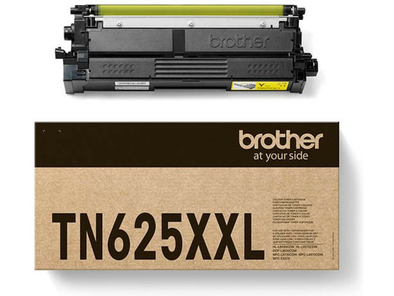 Toner Brother TN-625XXLY - Jaune - Haute capacité