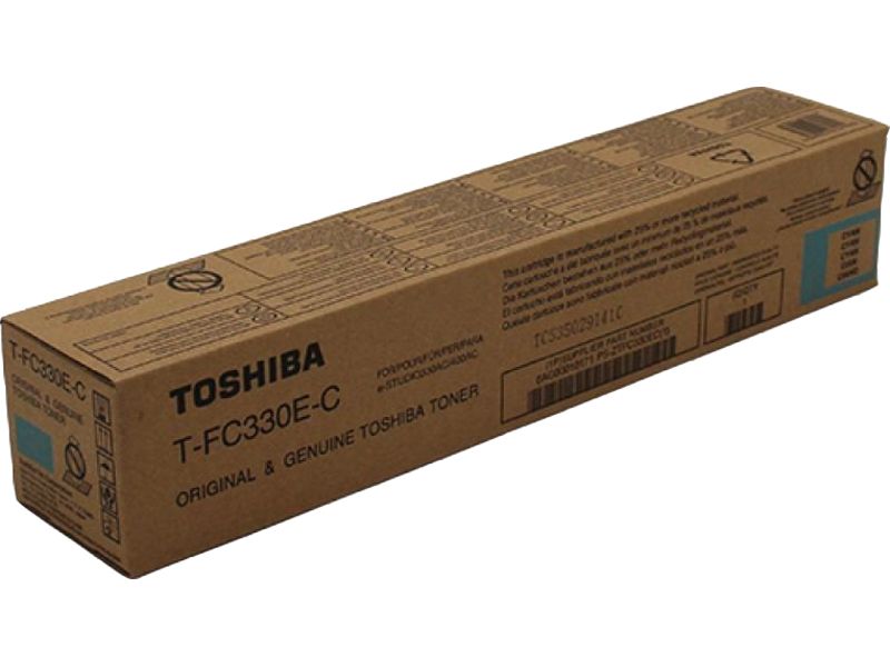 Tinta tonera Toshiba T-FC330E-C - Cian