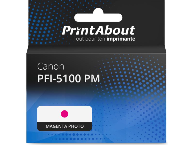 Canon PFI-5100 PM Magenta Photo Ink Cartridge by PrintAbout