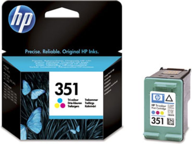 Carta de tinta HP 351 tri-color (CB337EE)