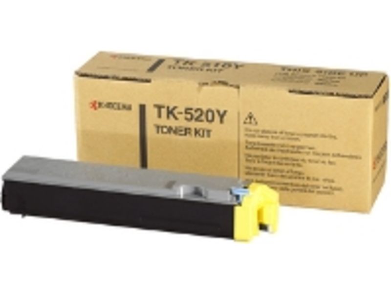 Kyocera TK-520Y Yellow Toner