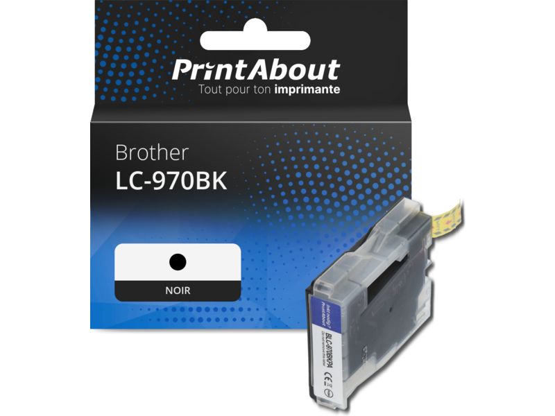 Cartucho de tinta Brother LC-970BK - Negro