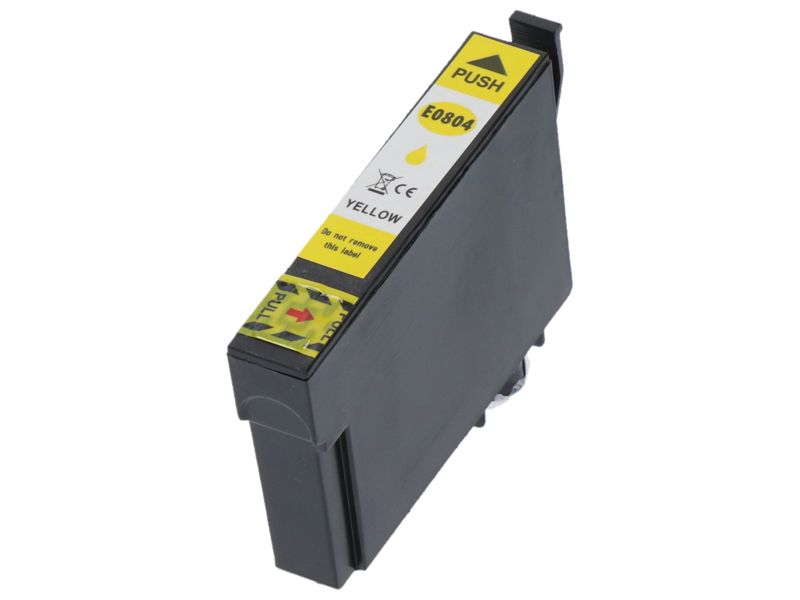 Cartucho compatible Epson T0804 - Amarillo