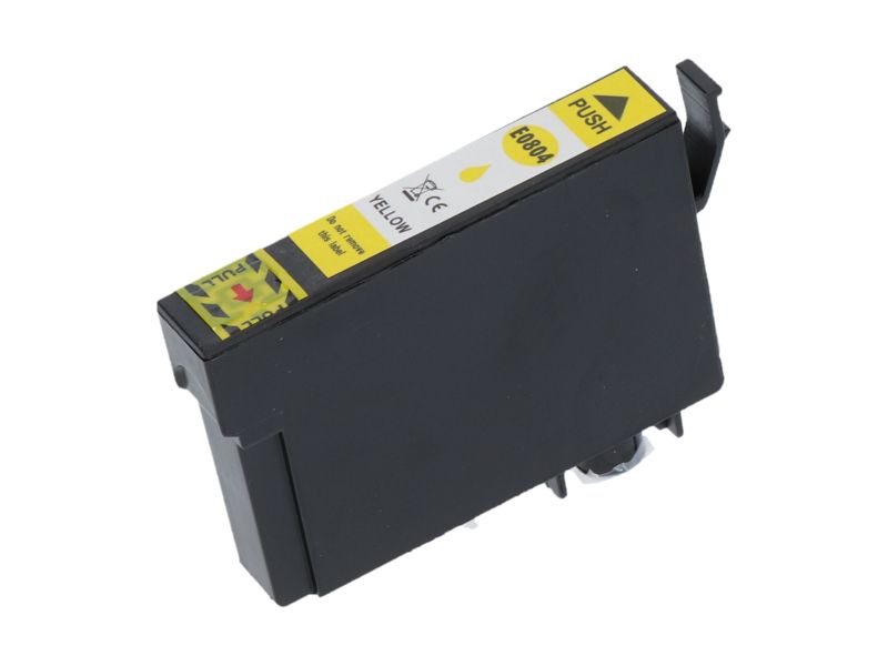 Cartucho compatible Epson T0804 - Amarillo
