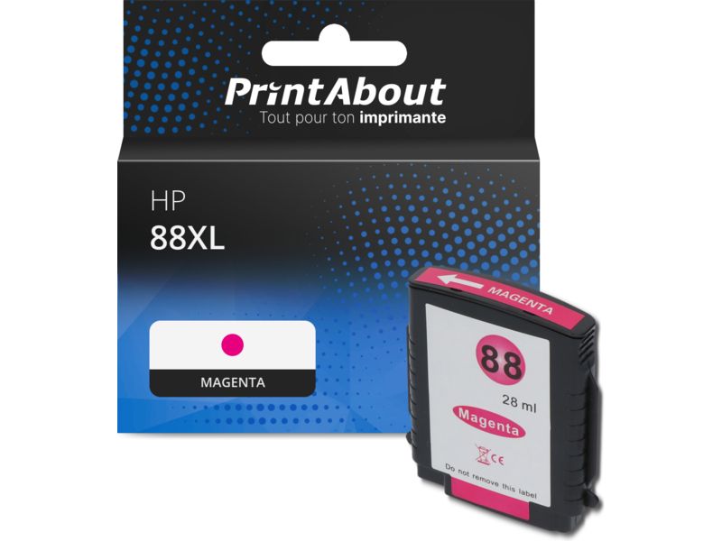 PrintAbout HP 88XL Compatible Cartridge - Magenta - High Capacity