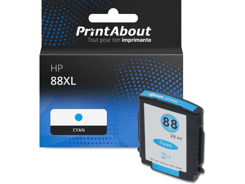 PrintAbout HP 88XL Compatible Cartridge - Cyan - High Capacity