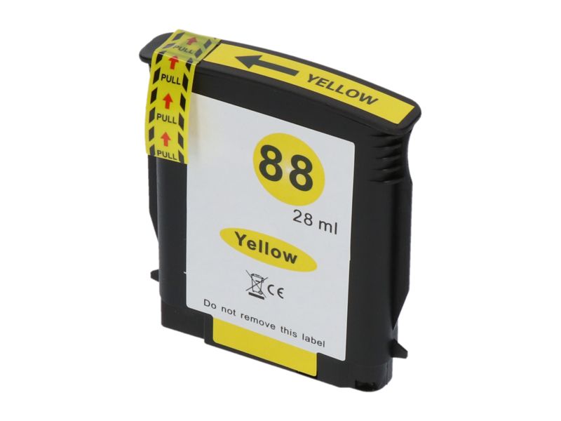 PrintAbout Compatible HP 88XL (C9393AE) Yellow Ink Cartridge - High Capacity