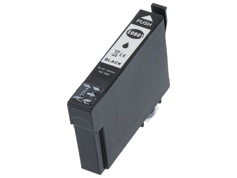 Cartouche compatible Epson T0801 - Noir