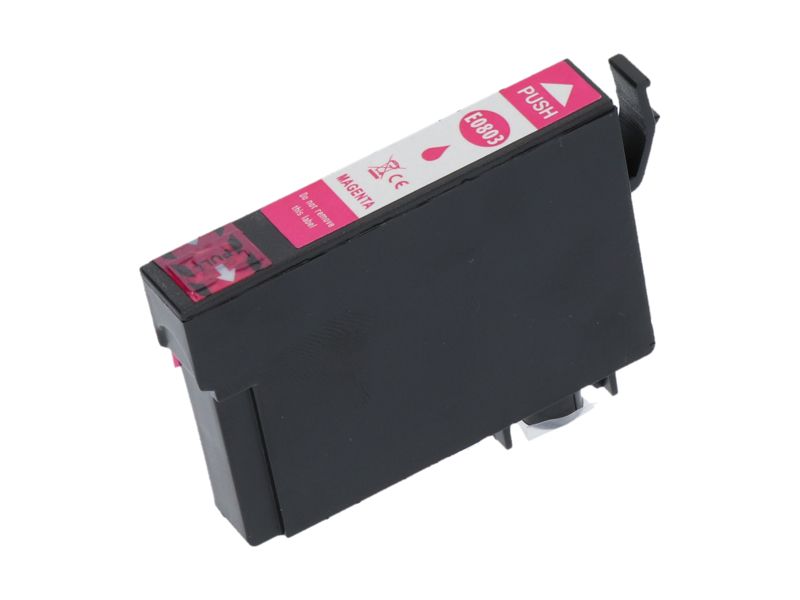 Cartouche compatible Epson T0803 - Magentă