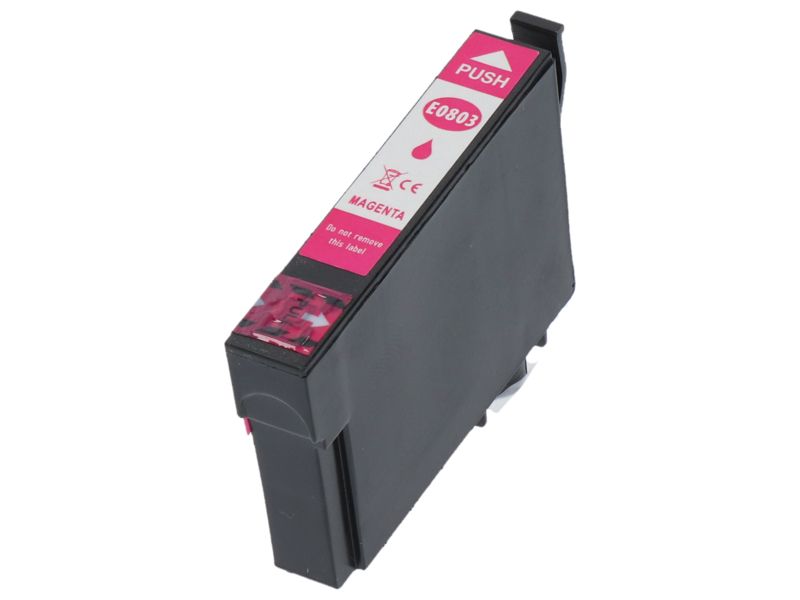 Cartouche compatible Epson T0803 - Magentă