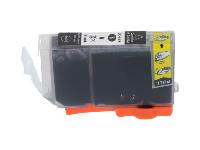 Cartouche d'encre PrintAbout compatible Canon CLI-8BK - Noir