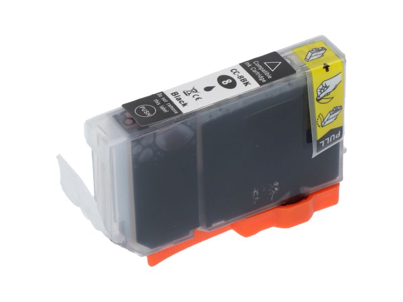 Cartouche d'encre PrintAbout compatible Canon CLI-8BK - Noir