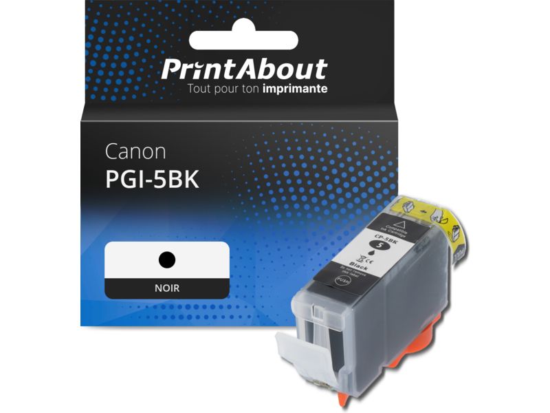 Cartucho de tinta Canon PGI-5BK - Negro