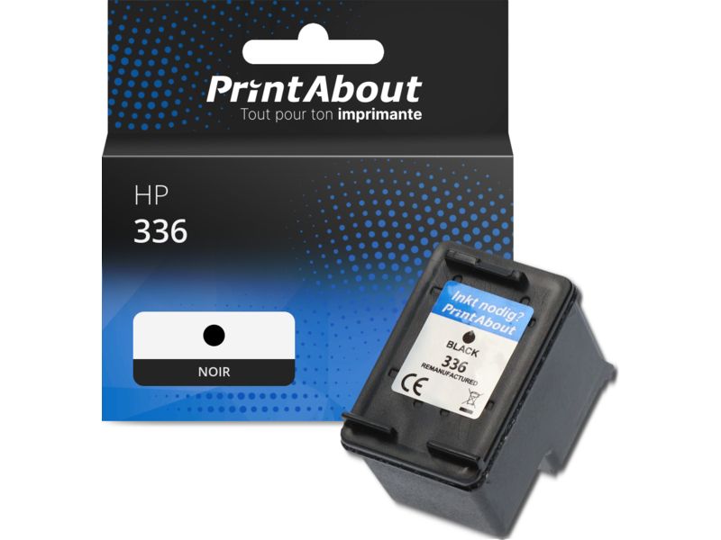 PrintAbout HP 336 Ink Cartridge - Black (C9362EE)