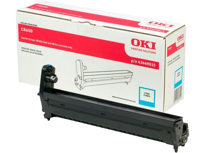 Cartouche de toner cyan OKI (43449015)