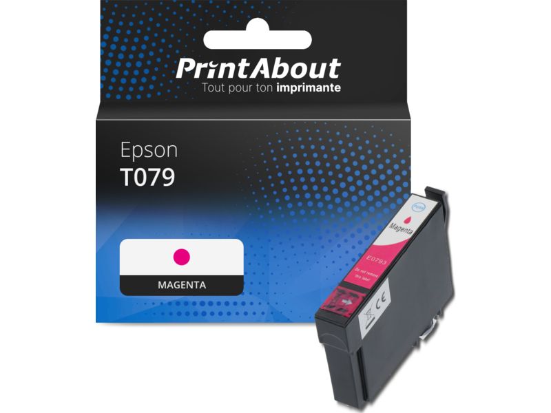 Cartouche compatible Epson T079 (C13T07934010) - Magenta par PrintAbout