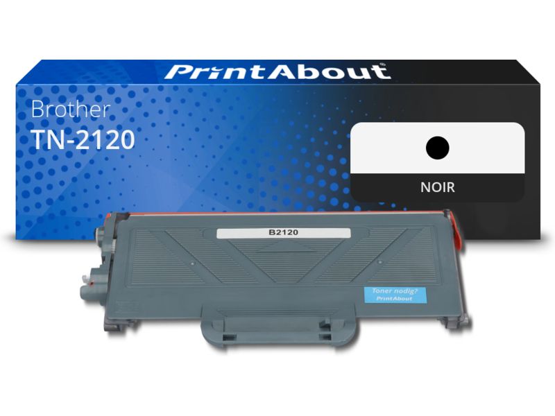 PrintAbout Compatible Brother TN-2120 Toner - Black - High Capacity