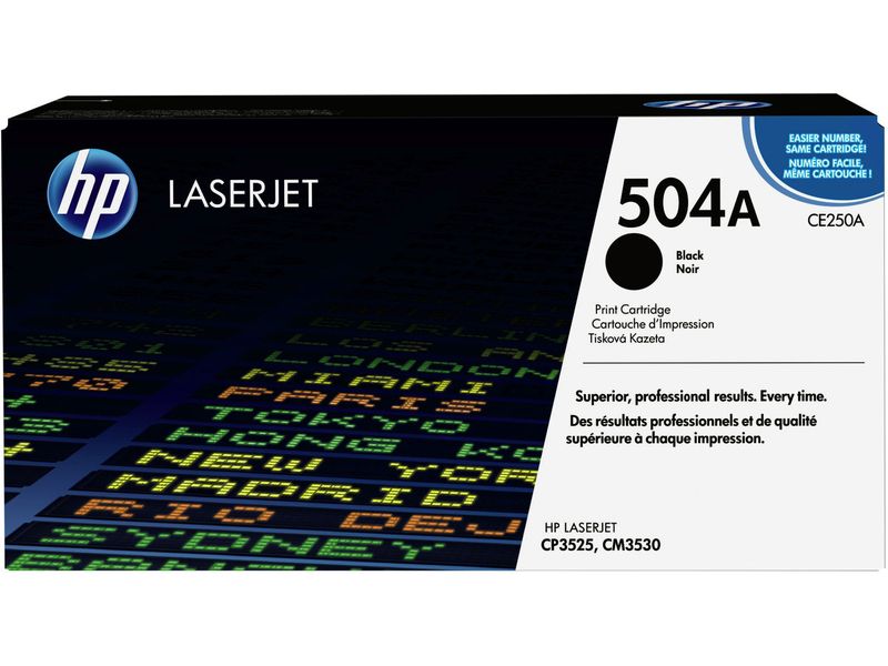 HP 504A Black Toner (CE250A)