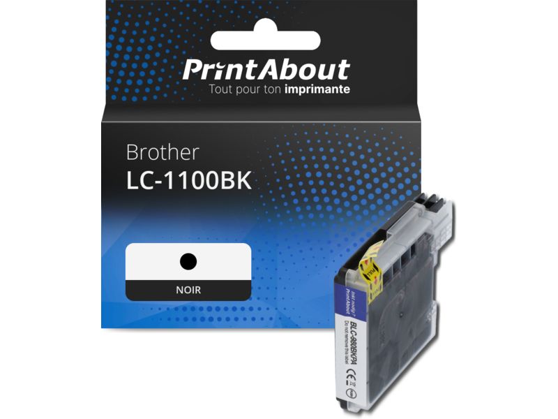 Cartouche d'encre Brother LC-1100BK - Noir