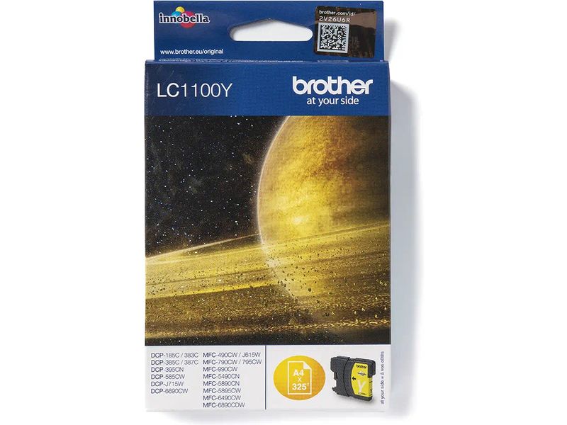 Cartouche d'encre jaune Brother LC-1100Y