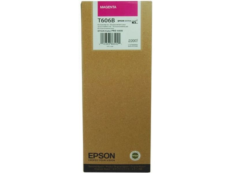 Epson Magenta Ink Cartridge 220ml (C13T606B40)