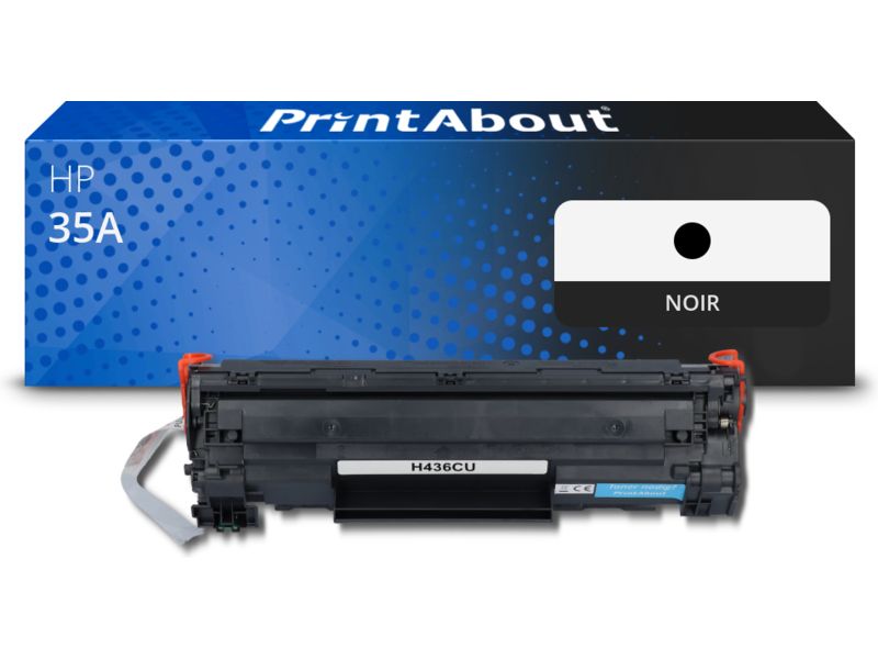Toner compatible PrintAbout HP 35A (CB435A) Noir